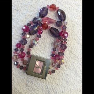 Square Face Stretch Quartz Watch